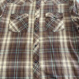 Men’s Salt Valley Western Plaid Shirt